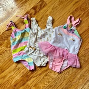 Toddler One Piece SwimSuits Size 2T
